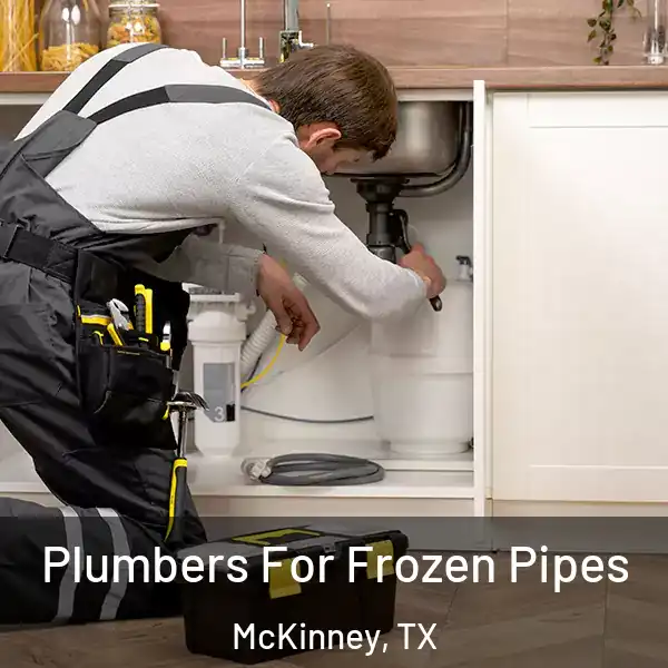  Plumbers For Frozen Pipes McKinney, TX